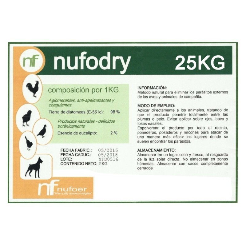 Nufodry 25kg