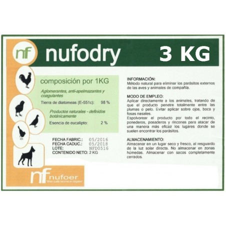 Nufodry 3kg