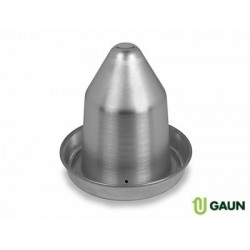 Bebedero de aluminio para aves