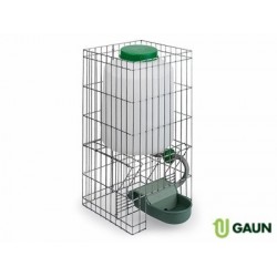 Bebedero para aves P-3 ABS con protector