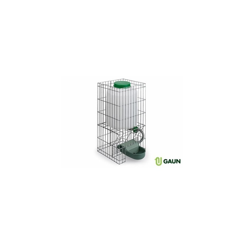 Bebedero para aves P-3 ABS con protector