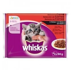 WHISKAS MULTIPACK SELECCION CARNES 1+