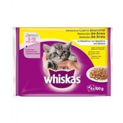 WHISKAS MULTIPACK JUNIOR SELECCION AVES
