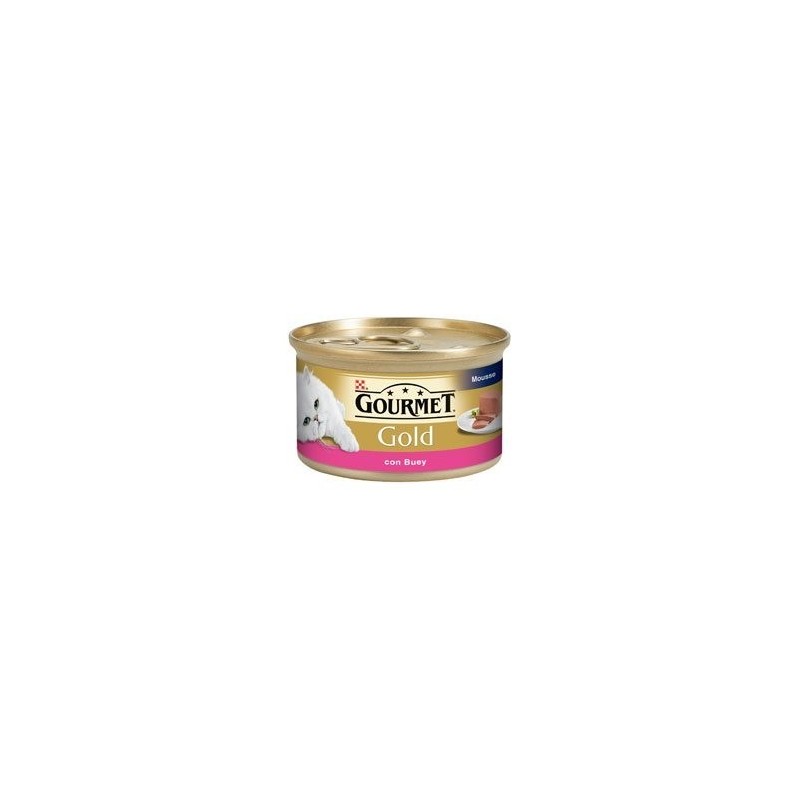 GOURMET GOLD MOUSSE BUEY 85 gr.