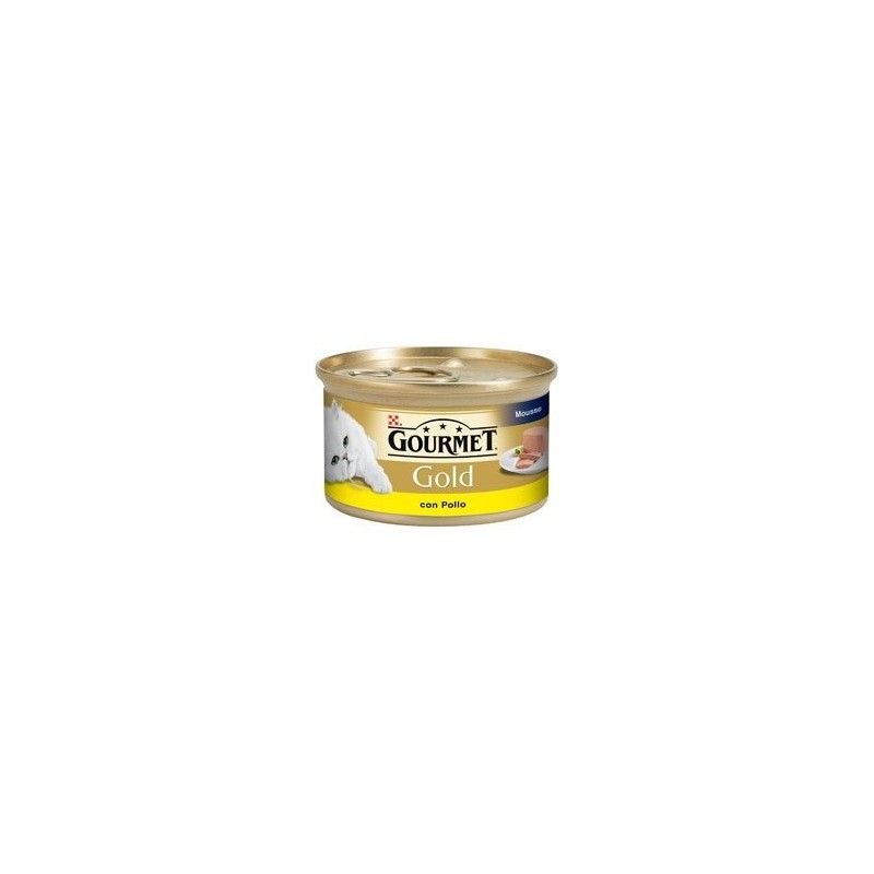 GOURMET GOLD MOUSSE POLLO 85 gr.