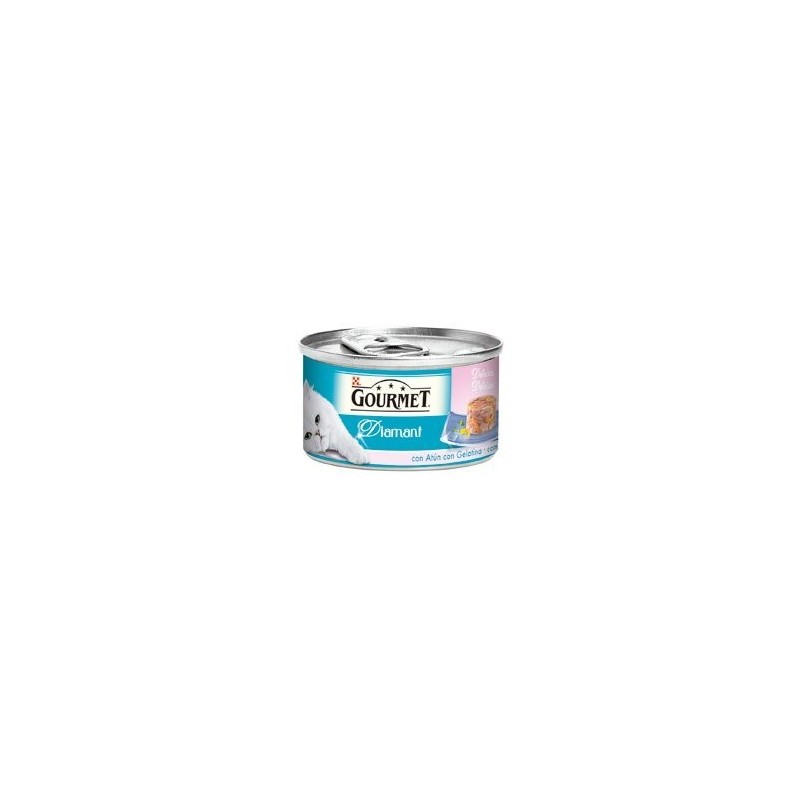 GOURMET DIAMANT ATUN Y GAMBAS 85 gr.