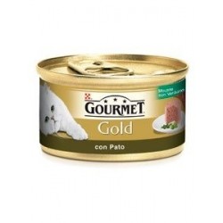 GOURMET GOLD MOUSSE PATO/ESPINACAS 85 g