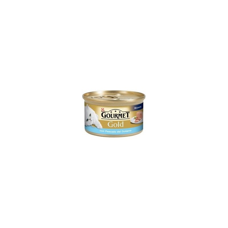 GOURMET GOLD MOUSSE PESCADO OCEANO 85 gr.