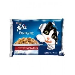 FELIX FANTASTIC CARNE 4 x 100 gr.