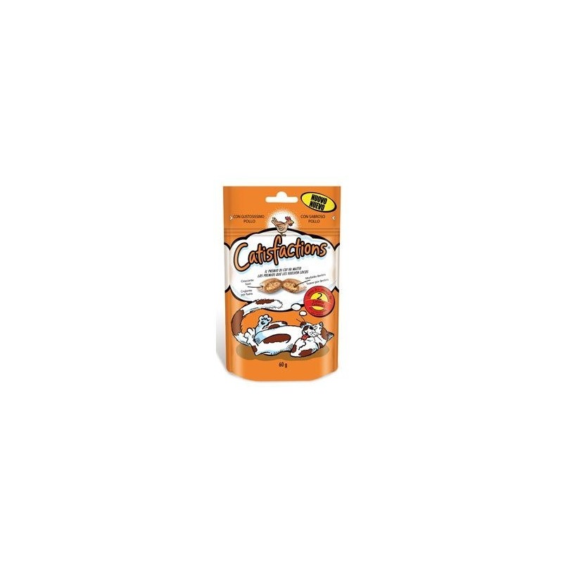 CATISFACTIONS POLLO 6 x 60 g.