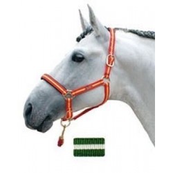 CABEZADA CUADRA NYLON COB BANDERA ANDALUZA