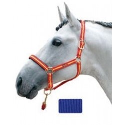 CABEZADA CUADRA NYLON PONY AZUL