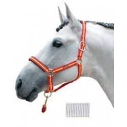 CABEZADA CUADRA NYLON PONY BLANCO