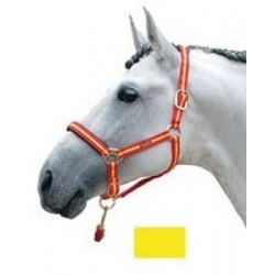 CABEZADA CUADRA NYLON COB AMARILLA