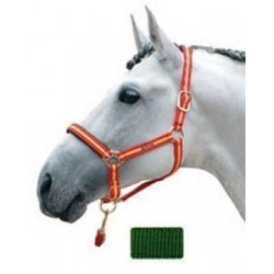 CABEZADA CUADRA NYLON PONY VERDE