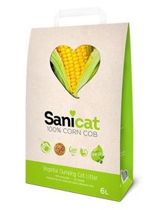 SANICAT LECHO DE MAIZ 6 L