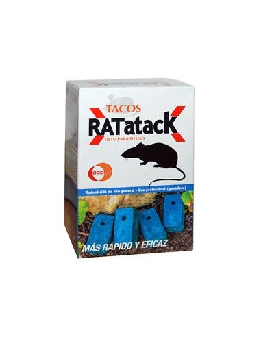 RATICIDA EXTERIOR TACOS 300gr