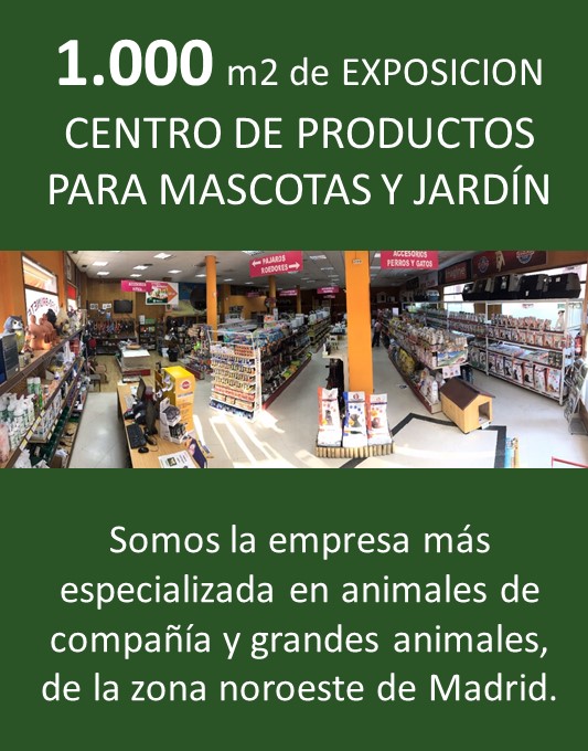 Zona de exposición de Agrobrunete